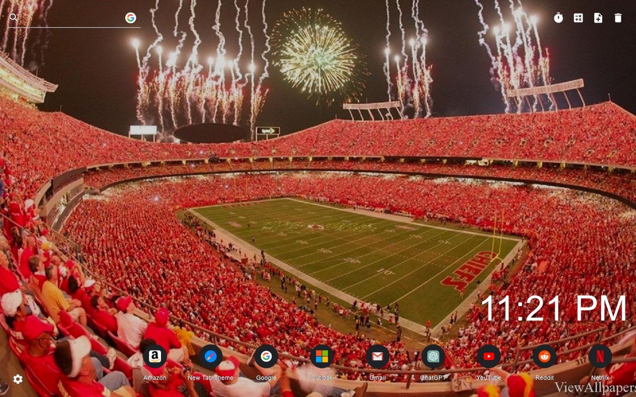 Kansas City Chiefs Wallpaper New Tab