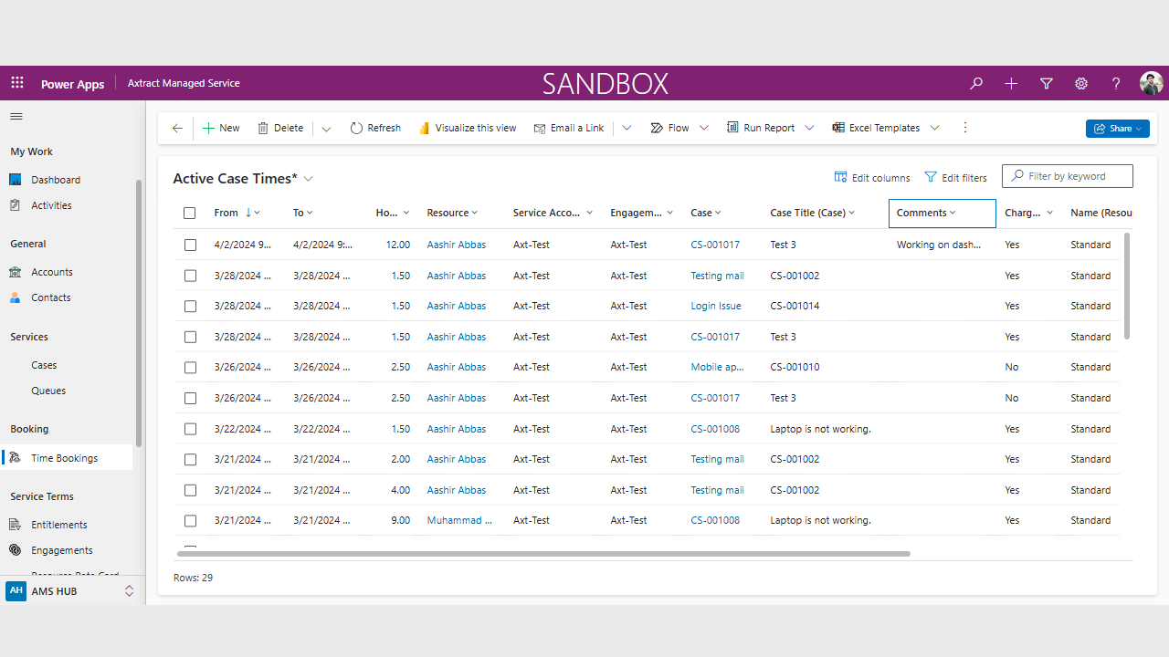 Snapshot 1 of Axtract