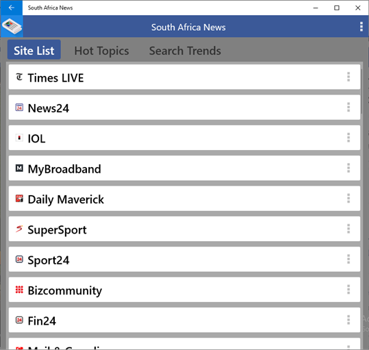 South Africa News screenshot 1
