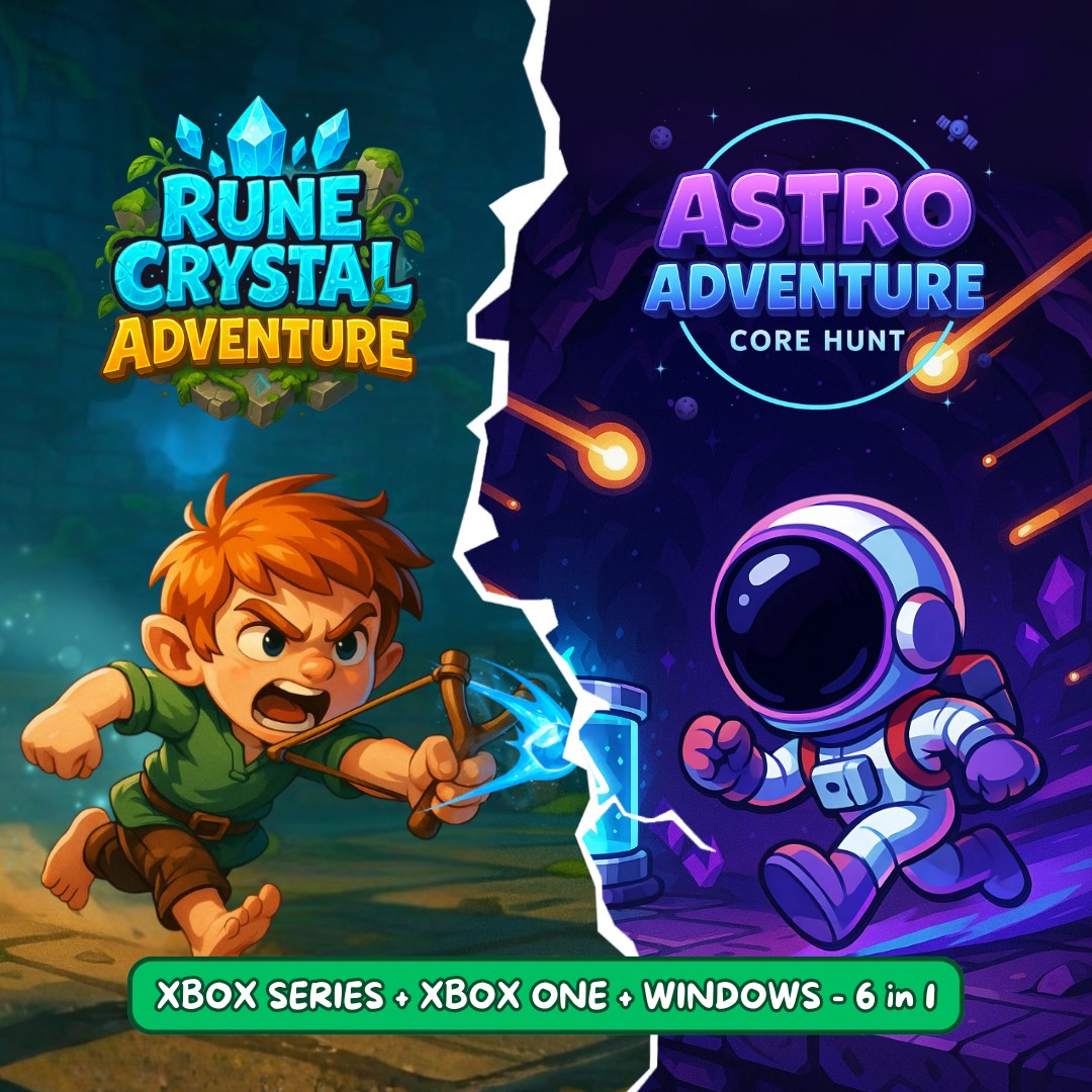 Rune Crystal & Astro Adventure (PACK - 6 IN 1)