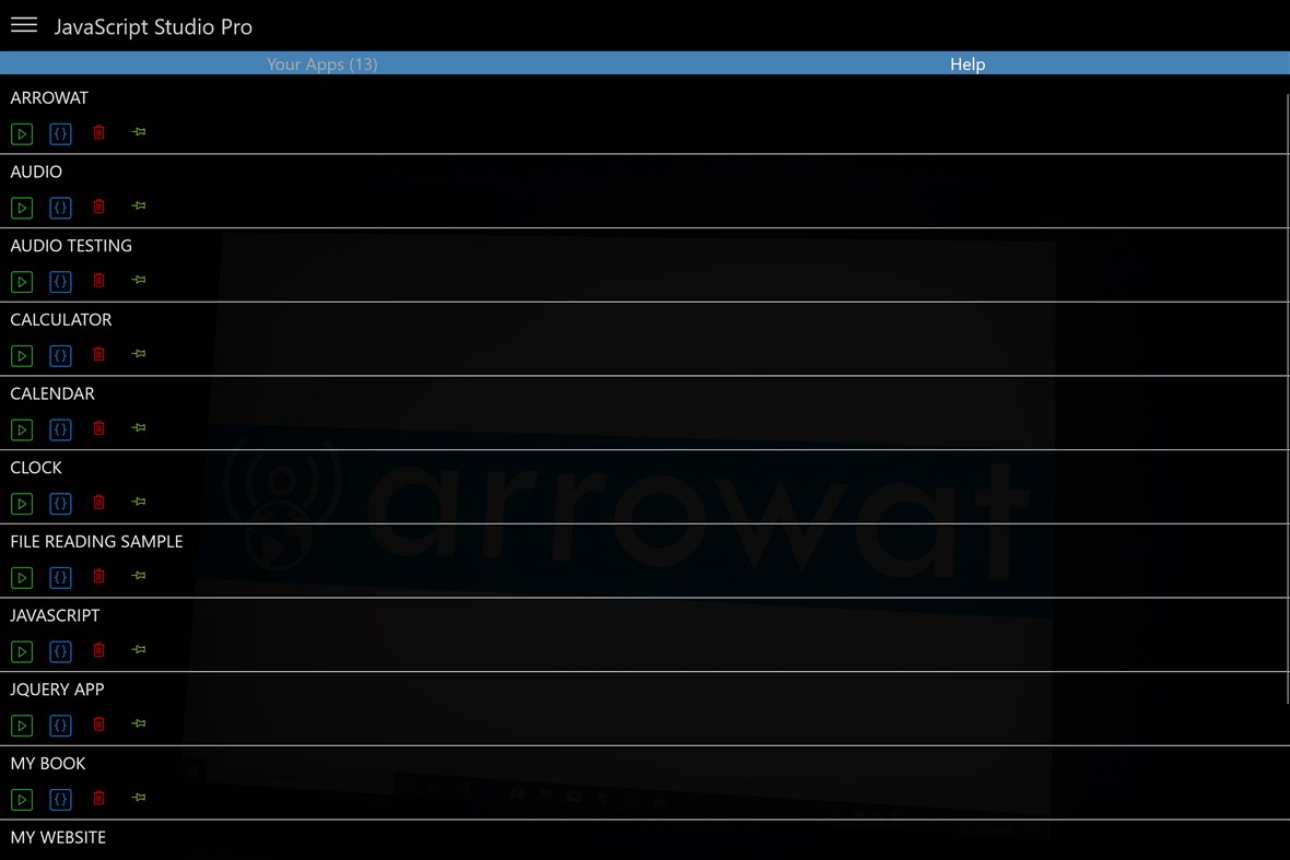 #1. JavaScript Studio (Windows) By: Melvin Dev