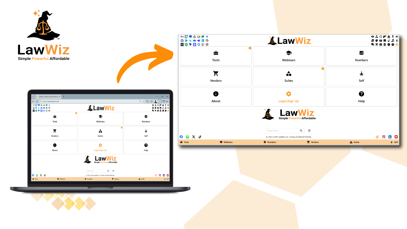 LawWiz App screenshot