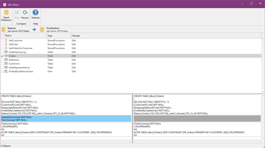 SQL Mimic screenshot 2