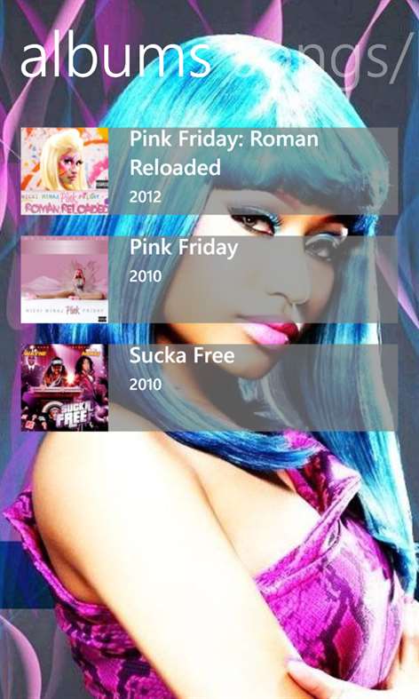 Nicki Minaj Music Screenshots 2