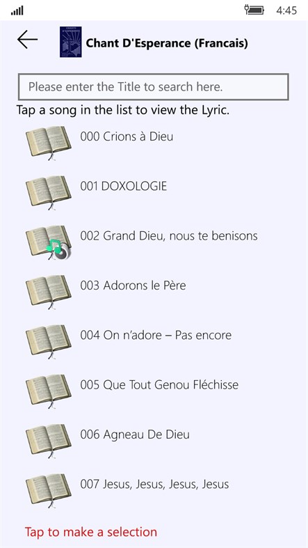 #8. Chants D'Esperance Pro (Windows) 来自: Samuel J