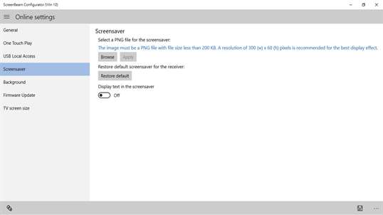 ScreenBeam Configurator (Win 10) screenshot 5