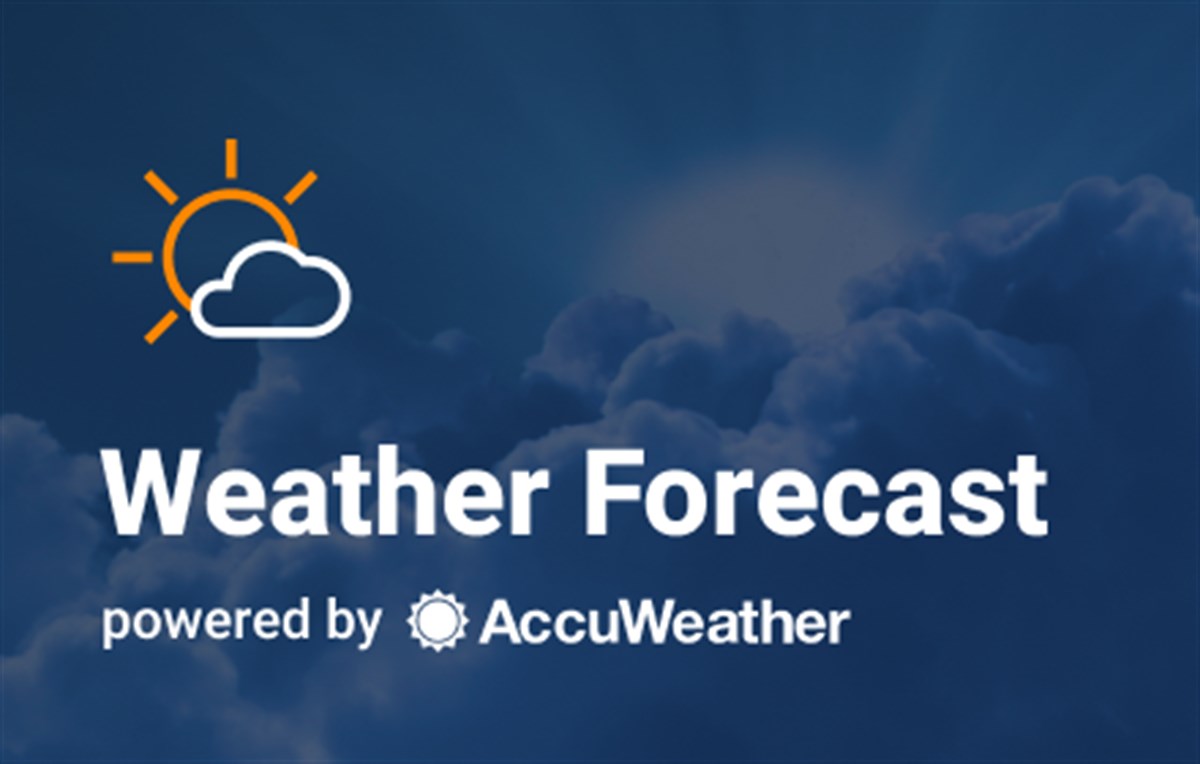 Weather Forecast powered by AccuWeather