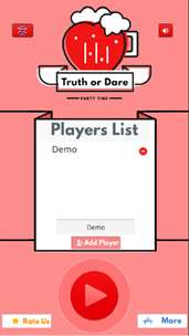 Truth or Dare - Party games for couple and friends screenshot 1