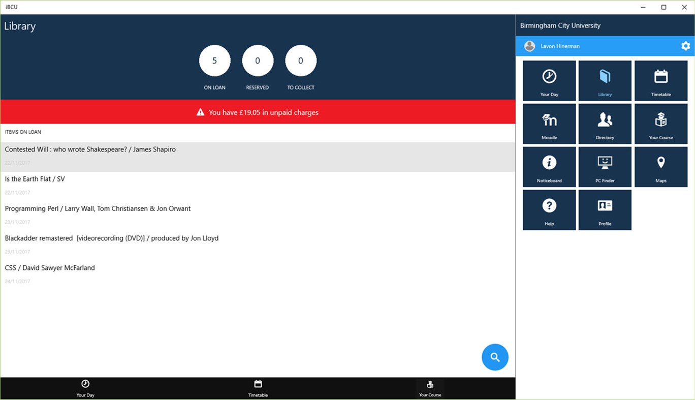 #5. iBCU (Windows) โดย: Birmingham City University