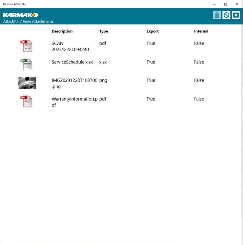 #7. Karmak AttachIt+ (Windows) Podle: Karmak Inc.