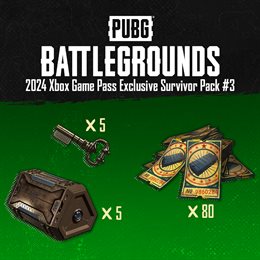 Aperçu Pack PUBG du Survivant Exclusif du Xbox Game Pass 2024 n°3