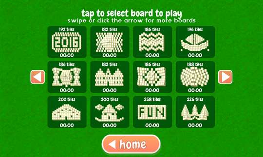 Mahjong Holiday Joy 2016 screenshot 2