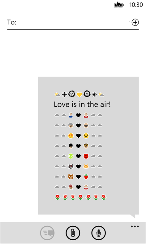emoji keys chat - sms mail emoti emoticons smile Screenshots 1