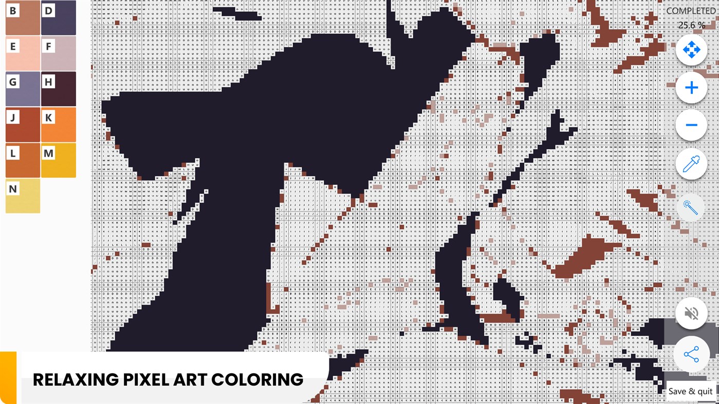#3. Art Pixels Anime Color by Number (Windows) 게시자: JH Digital Solutions