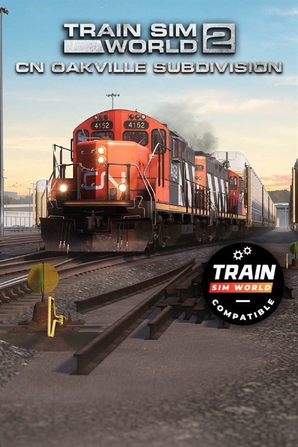 Train Sim World 2: Canadian National Oakville Subdivision: Hamilton - Oakville (Train Sim World 3 Compatible) Xbox Series X|S and Xbox One cover art