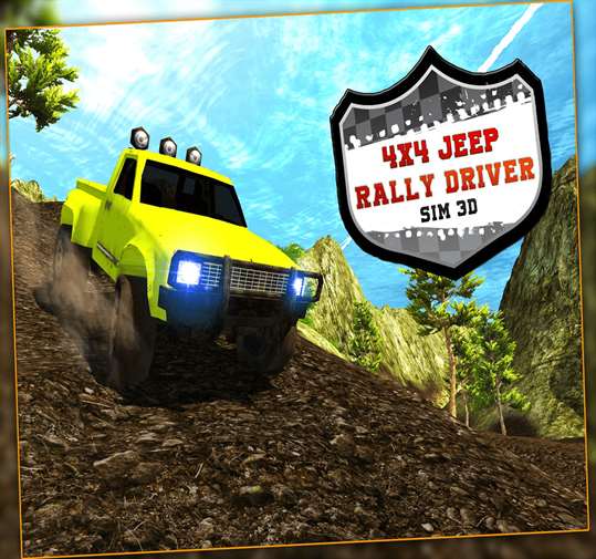 Jeep Rally 4x4 Driver Sim 3D screenshot 1
