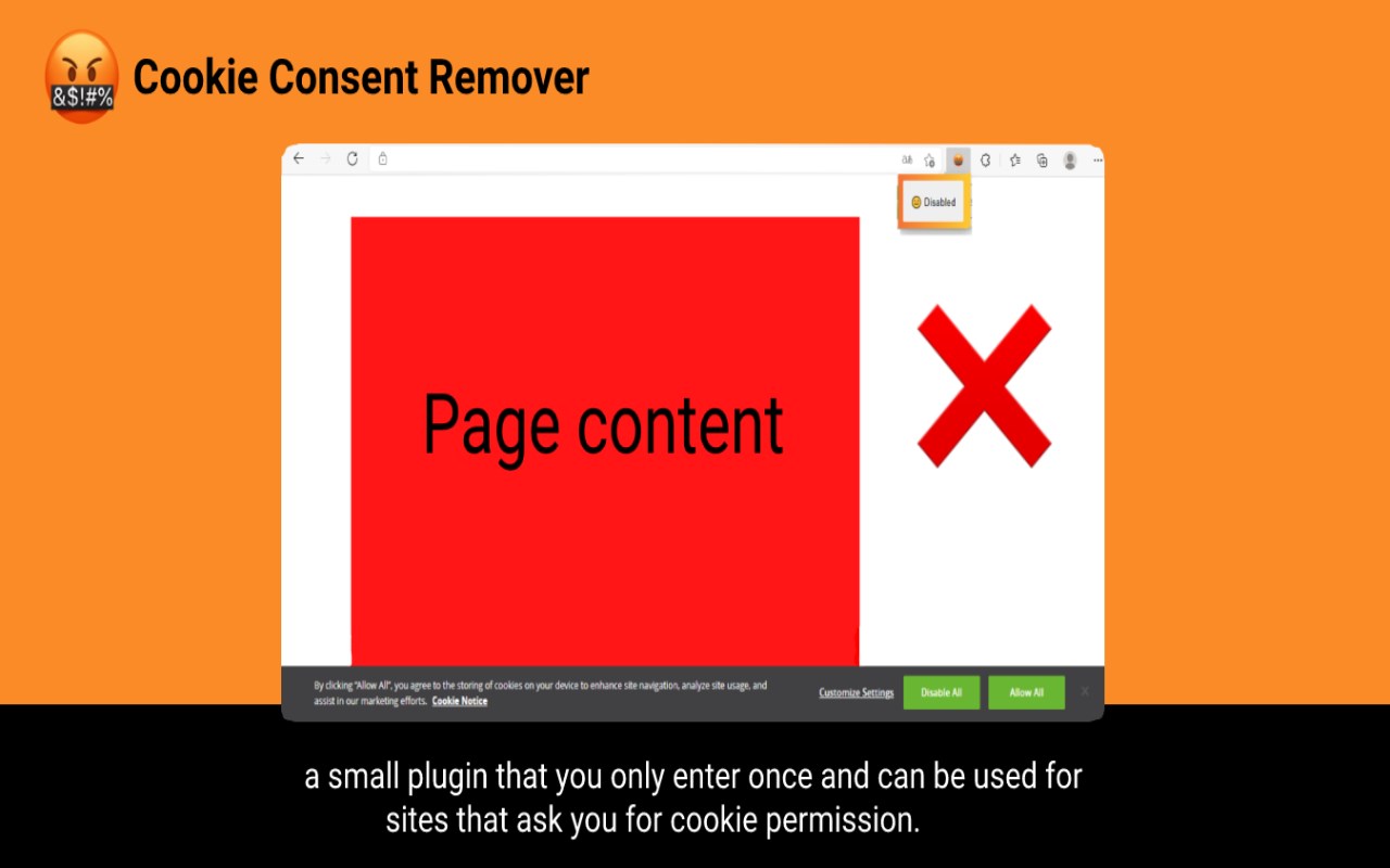 Cookie Consent Remover promo image