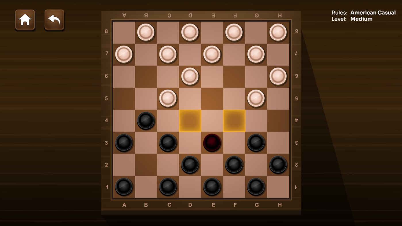 #4. Checkers ! (Windows) Által: TreeCardGames