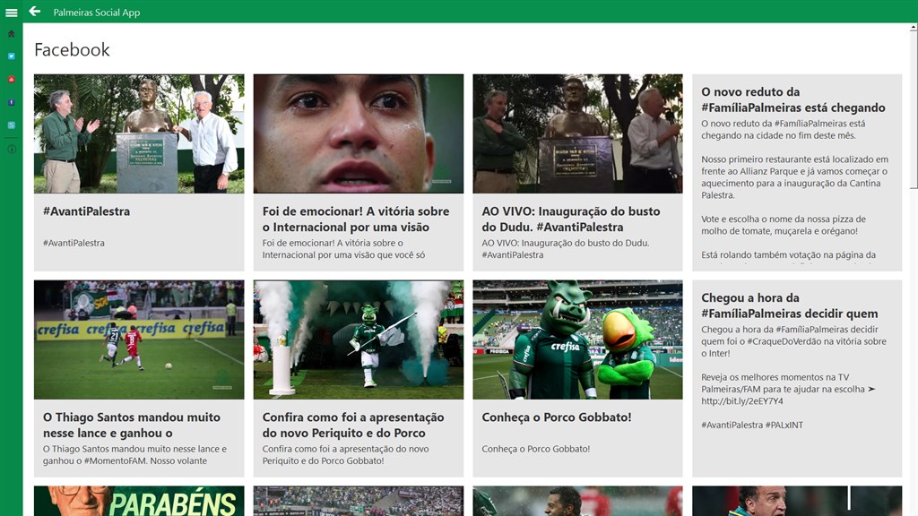 Palmeiras Social App - Microsoft Apps