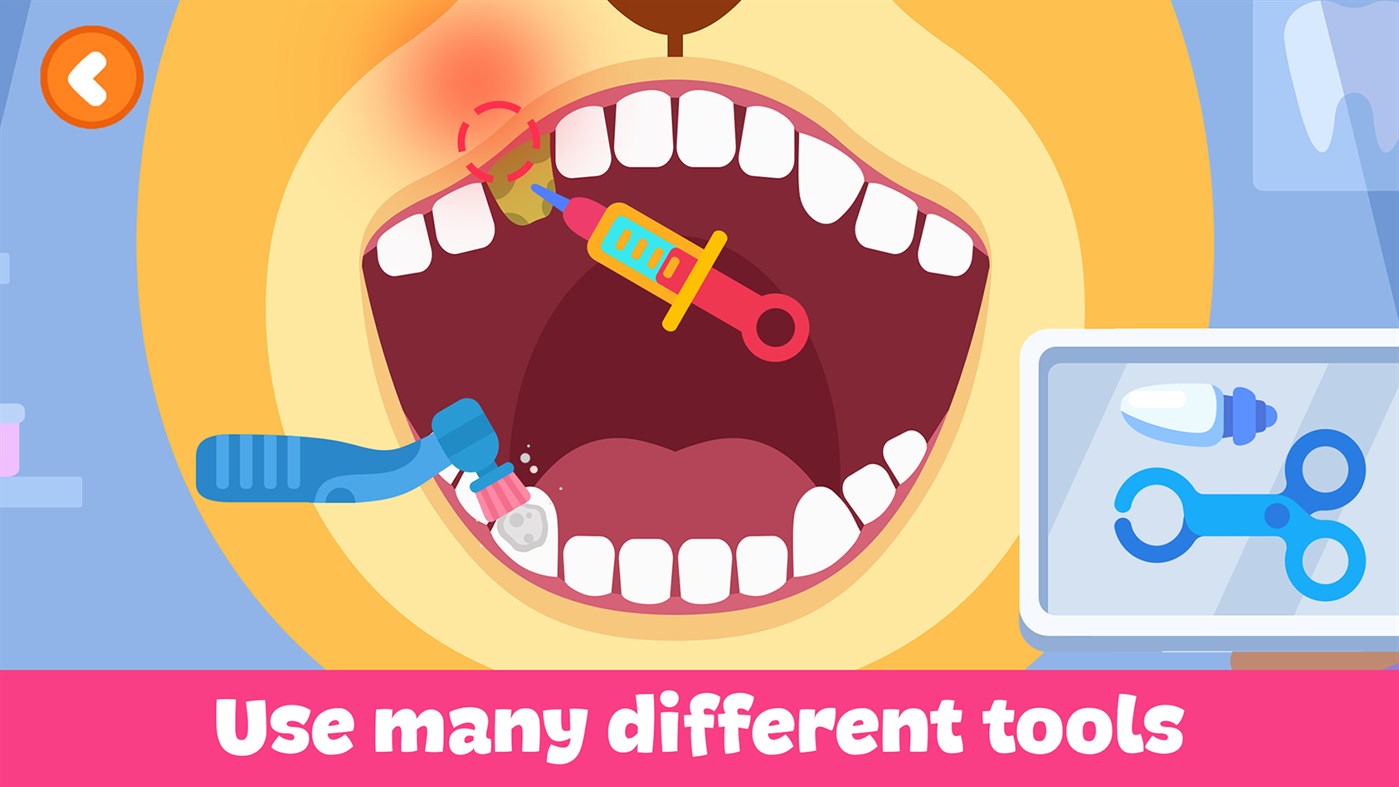 #4. Tiny Dentist — Fun Kids Game (Windows) By: BANDK SOFT LLC