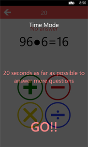 Crazy Maths Pro screenshot 4