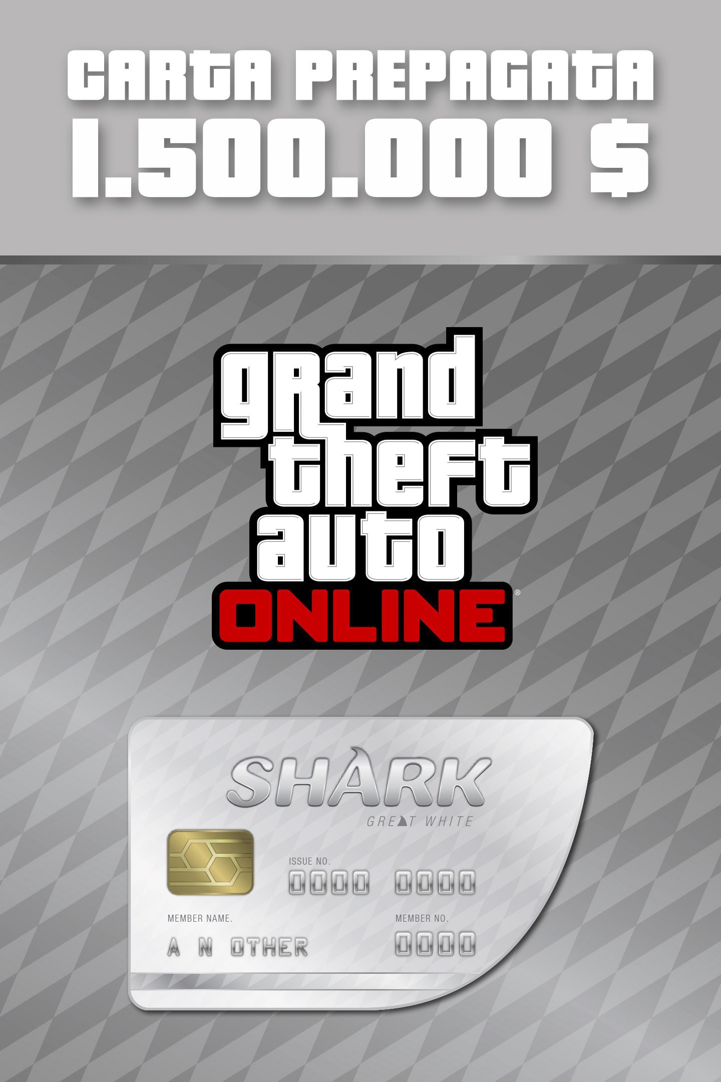 GTA Online: Great White Shark Cash Card (PC) | Xbox | Privato