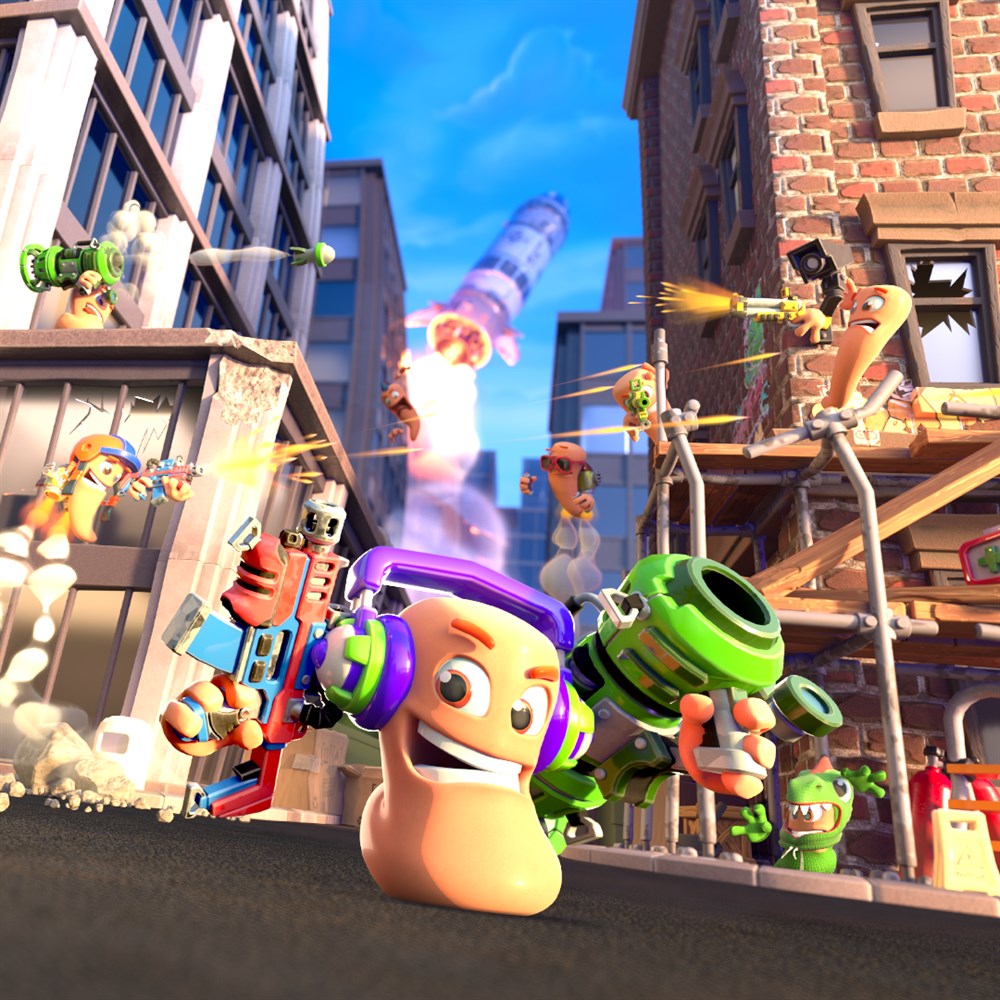Worms Rumble cover art (full size)