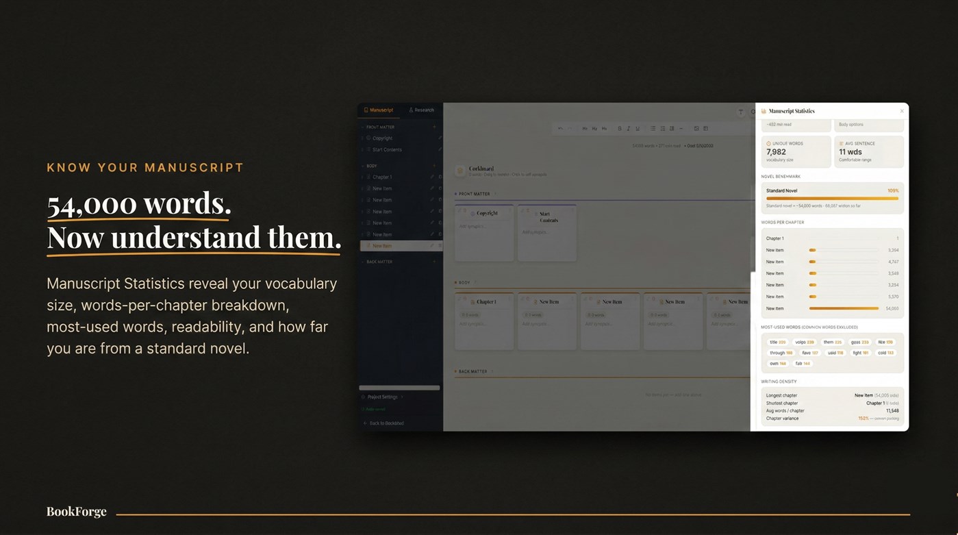 #5. BookForge: Professional Book Writing Studio (Windows) 由: ZK Publishing