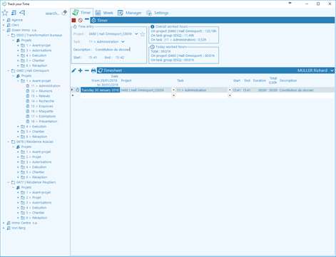 TyT - Track your Time Screenshots 2