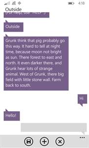 Texting Adventures screenshot 2