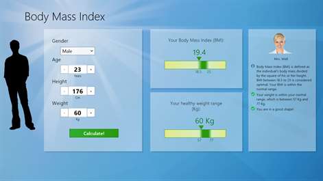 BMI Calculator Screenshots 2