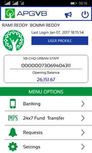 APGVB Mobile Banking screenshot 3