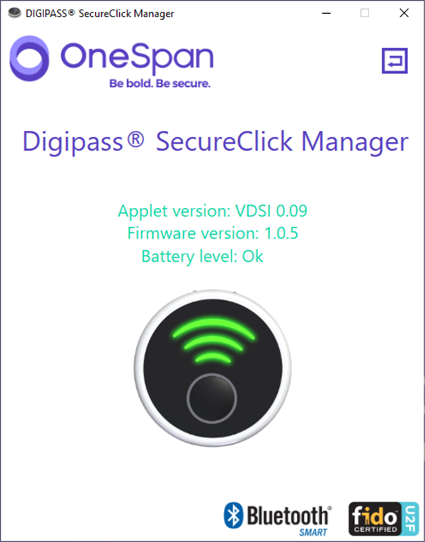 #2. Bluetooth Digipass Manager app (Windows) 由: OneSpan