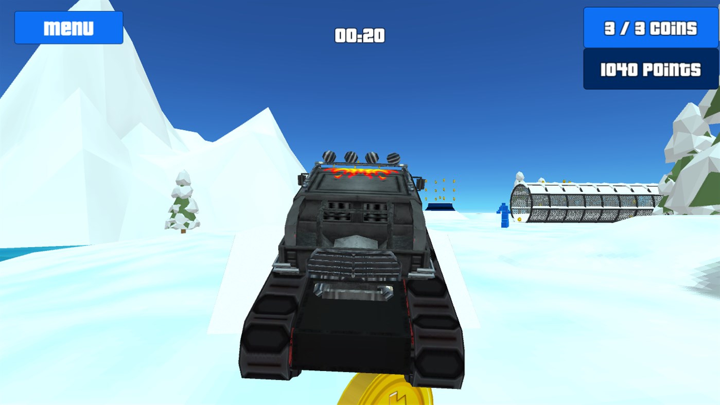 #8. Baby Monster Truck Ice Racing (Windows) By: Kaufcom