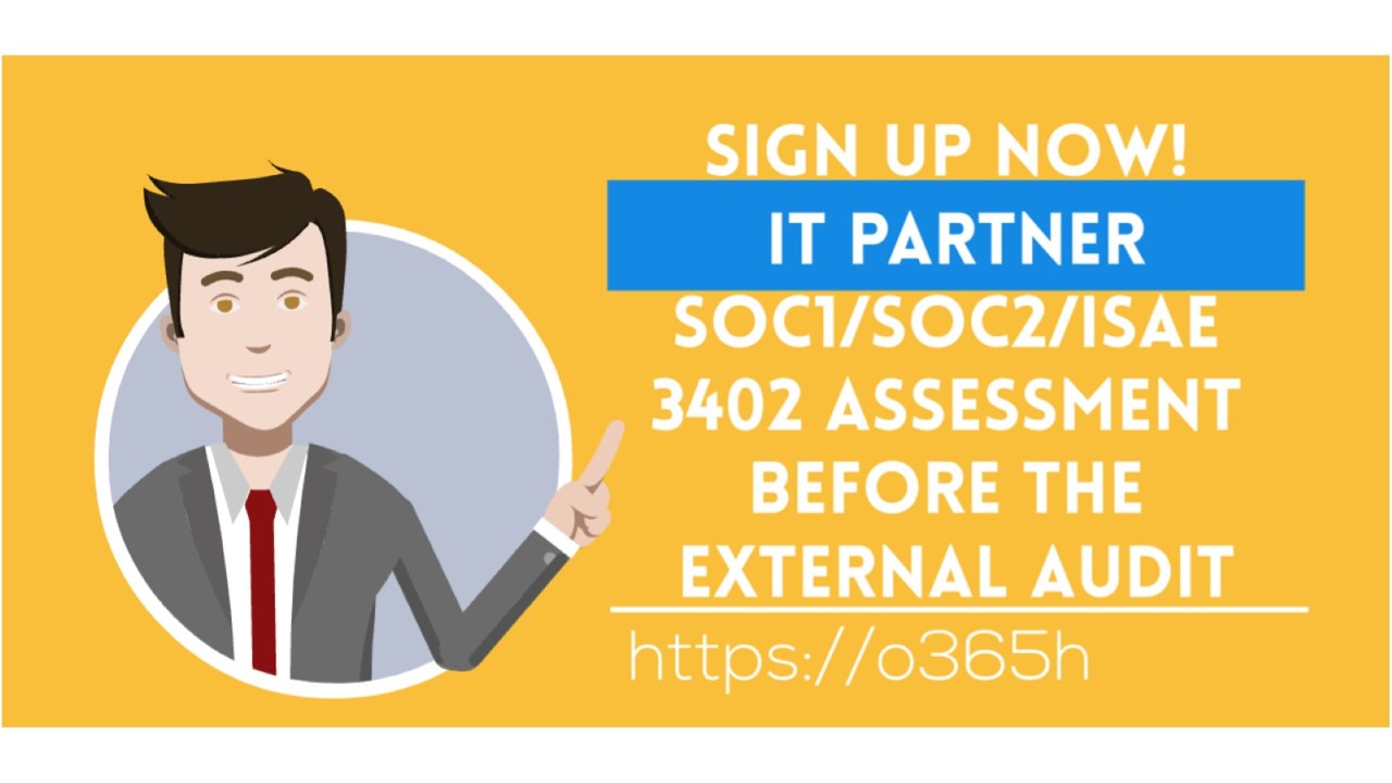 Snapshot 1 of SOC1/SOC2/ISAE 3402 Assessment Before the External Audit: 30-Days Consulting Service
