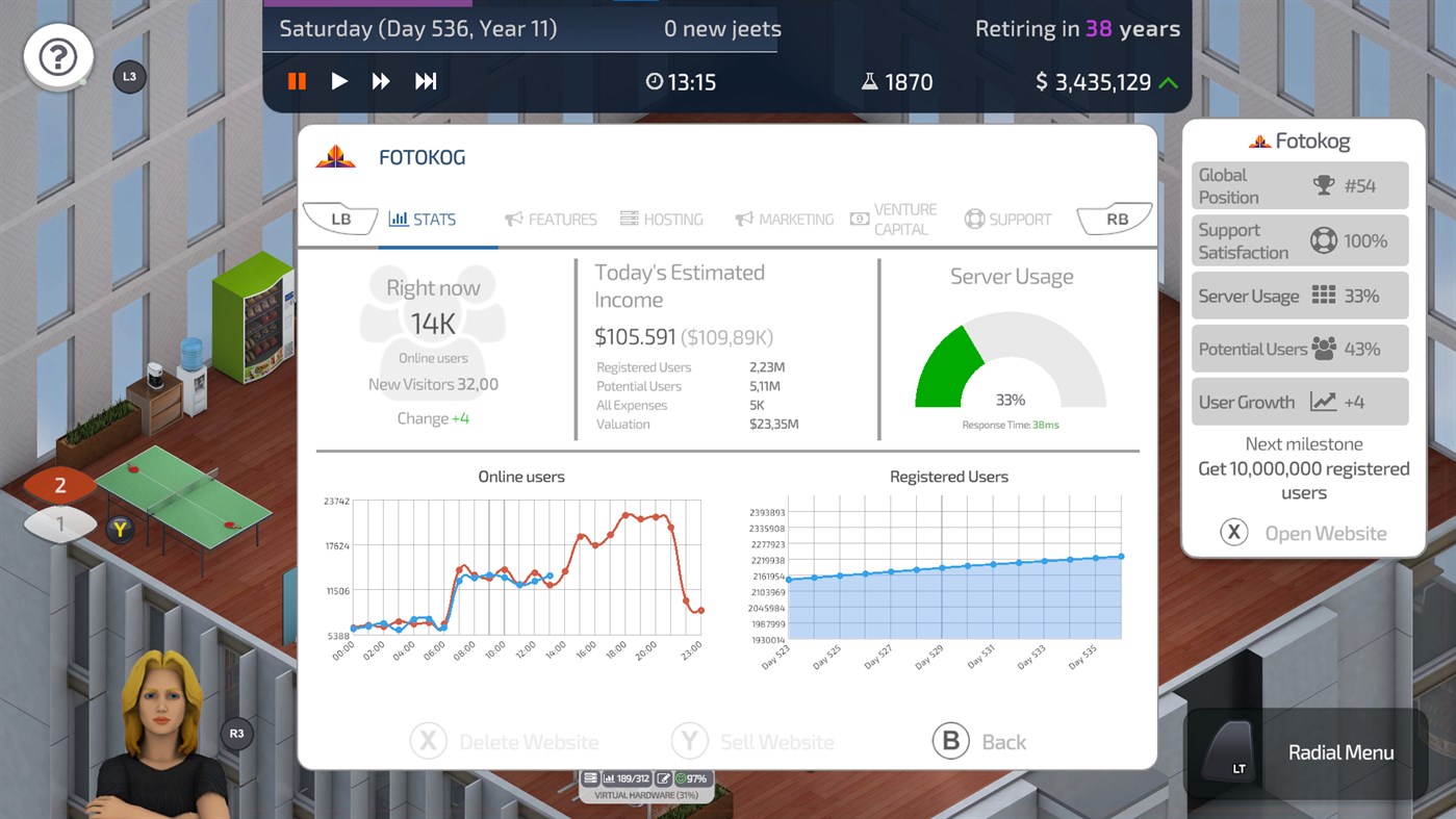 #6. Startup Company Console Edition (Xbox) Podle: 2Awesome Partners