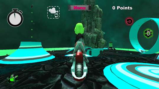 Bike Future Race Alien World screenshot 5