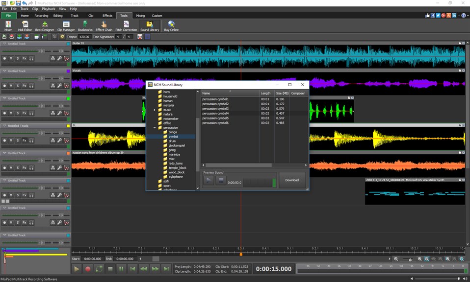 MixPad Multitrack Music Mixer_4