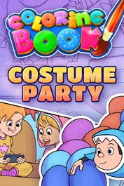 Coloring Book: Costume Party