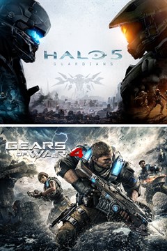 Cover poster for Gears of War 4 and Halo 5: Guardians Bundle