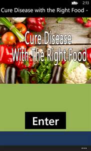 Cure Disease with the Right Food - Become Smart screenshot 1