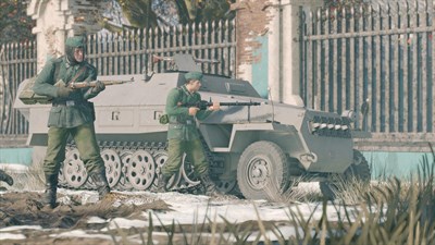 Enlisted - Sd.Kfz. 251/1 Squad — скриншот 2