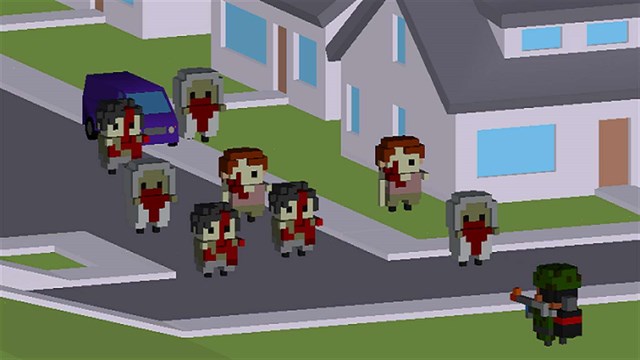 Pixelated Zombie Survival screenshot 1