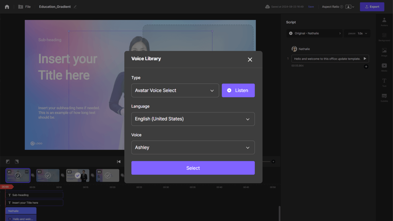Snapshot 6 of PERSO.ai
