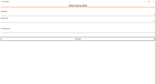 Prim Calculator screenshot 1