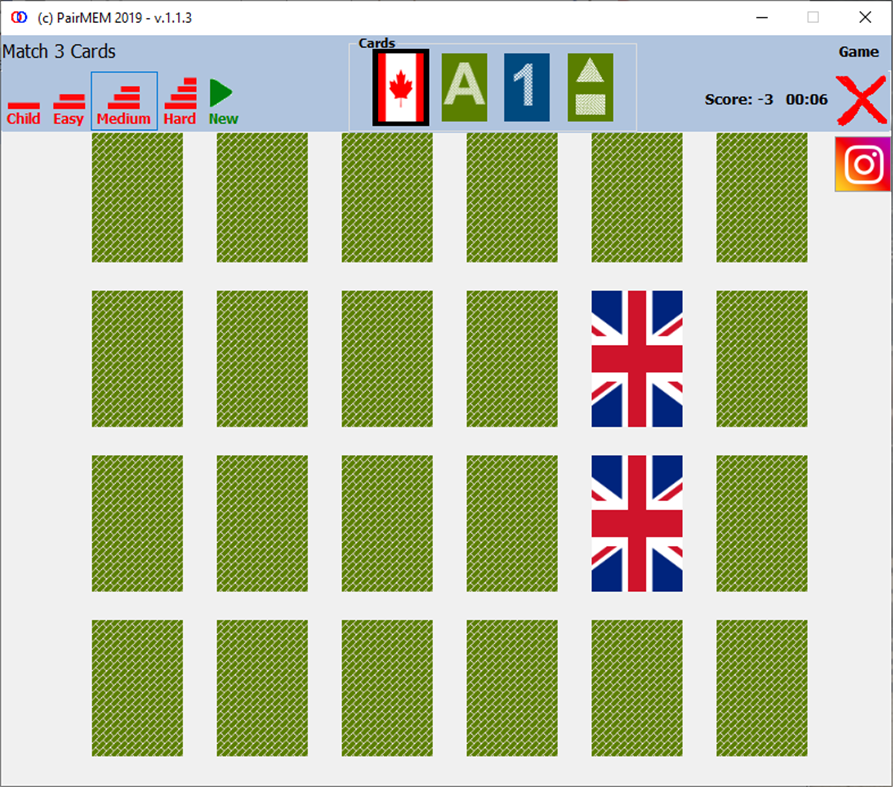 #1. PairMem Memory Cards - Standart Edition (Windows) Με: PAIRMEM INC.