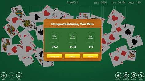 Aces FreeCell Solitaire Screenshots 2