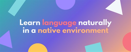 Ries - Learn language naturally in a native environment marquee promo image