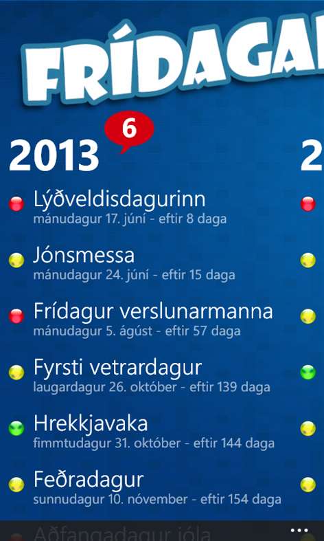 Frídagar Screenshots 2