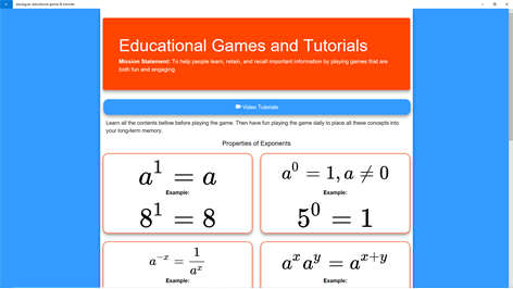 eduJaguar: educational games & tutorials Screenshots 1